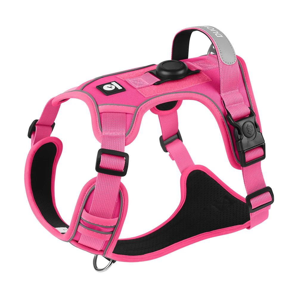 Reflective Dog Harness with AirTag Holder