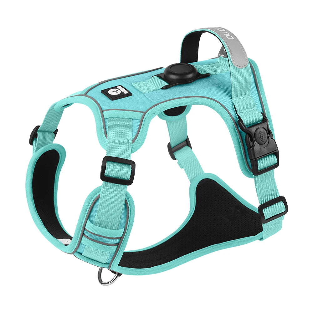 Reflective Dog Harness with AirTag Holder